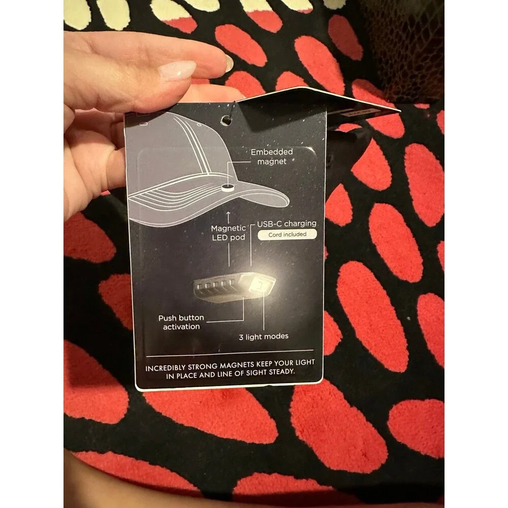 Night Scope Rechargable LED hat
